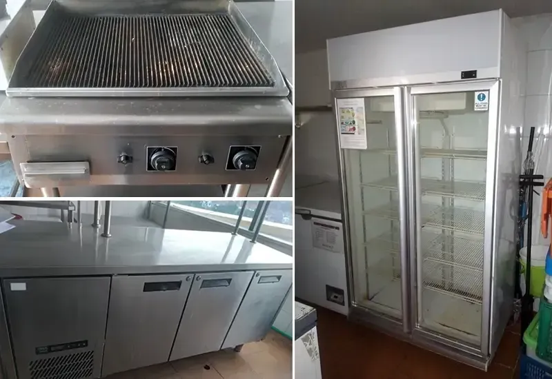 Chiller dan Pemanas Eks Resto/Dapur